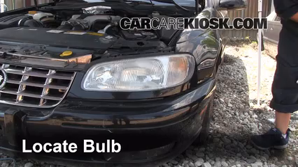 1999 Cadillac Catera 3.0L V6 Lights Turn Signal - Front (replace bulb)